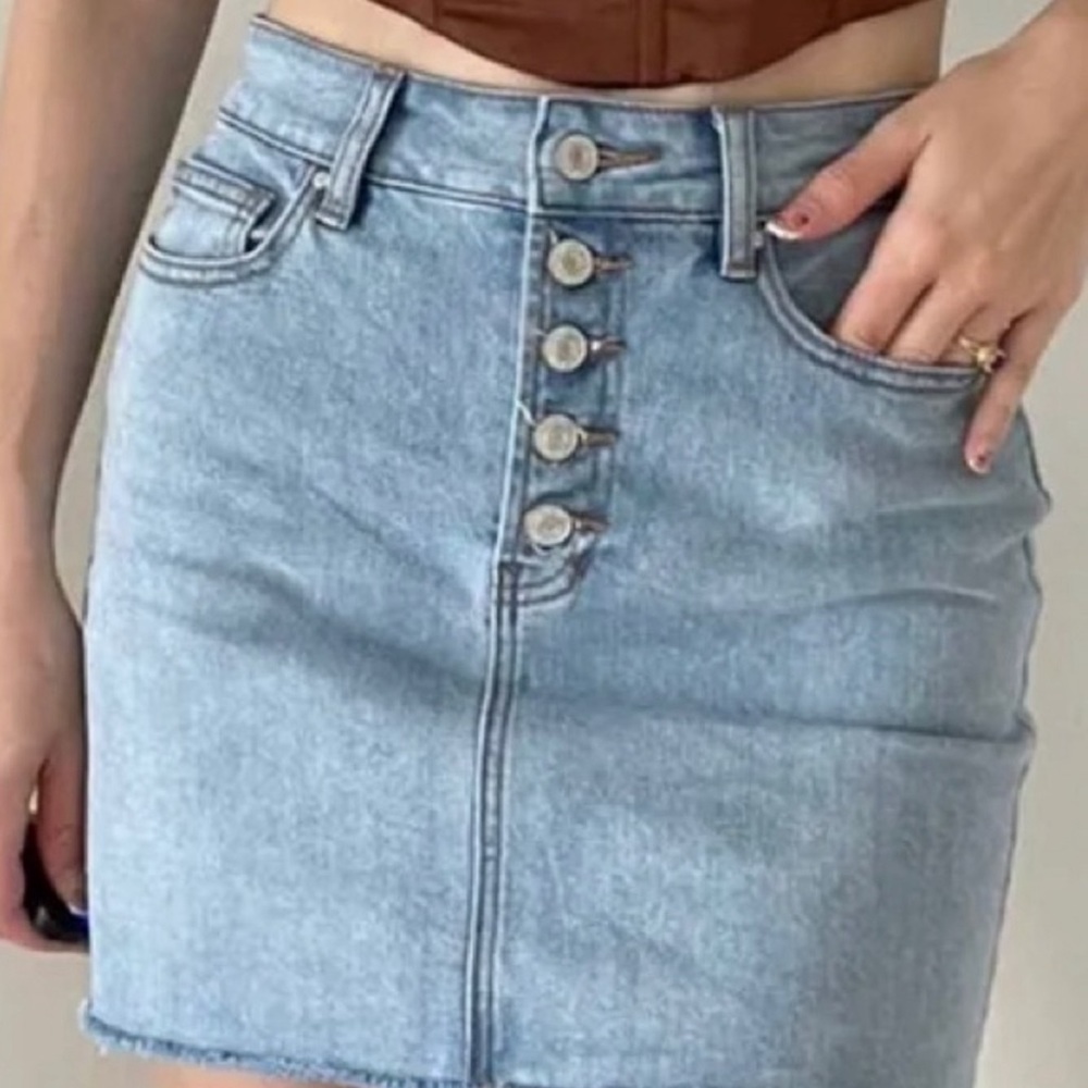 Pacsun Jean Skirt